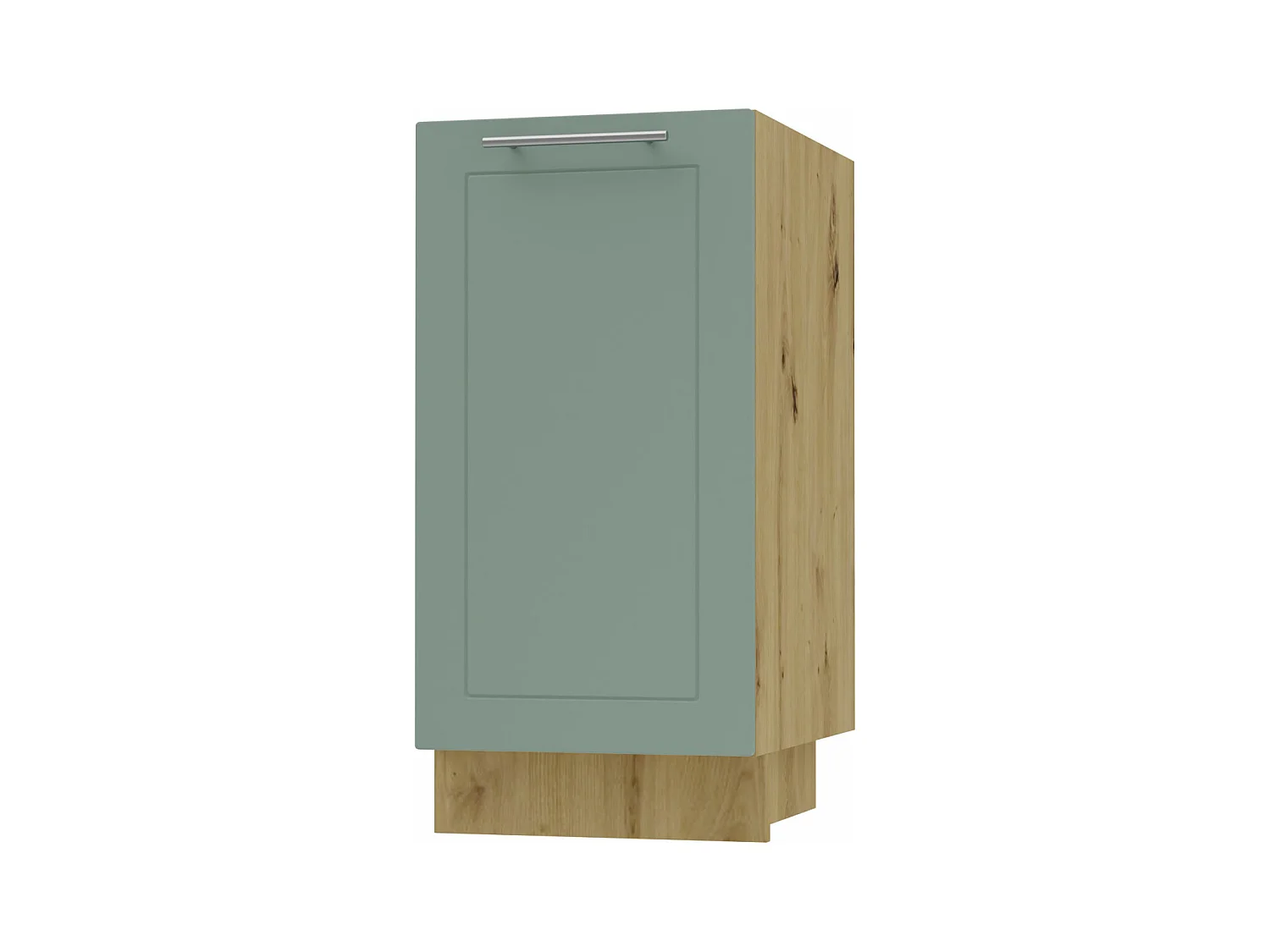 KÜCHENUNTERSCHRANK Kvantum D1D/40 Mint Matt / Eiche Artisan Matt 40 / 50 / 82cm