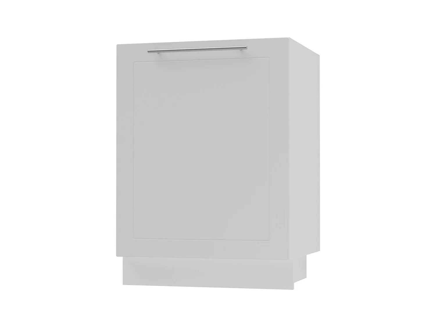 KÜCHENUNTERSCHRANK Kvantum D1D/50 Weiß Matt / Weiß Matt 50 / 50 / 82cm
