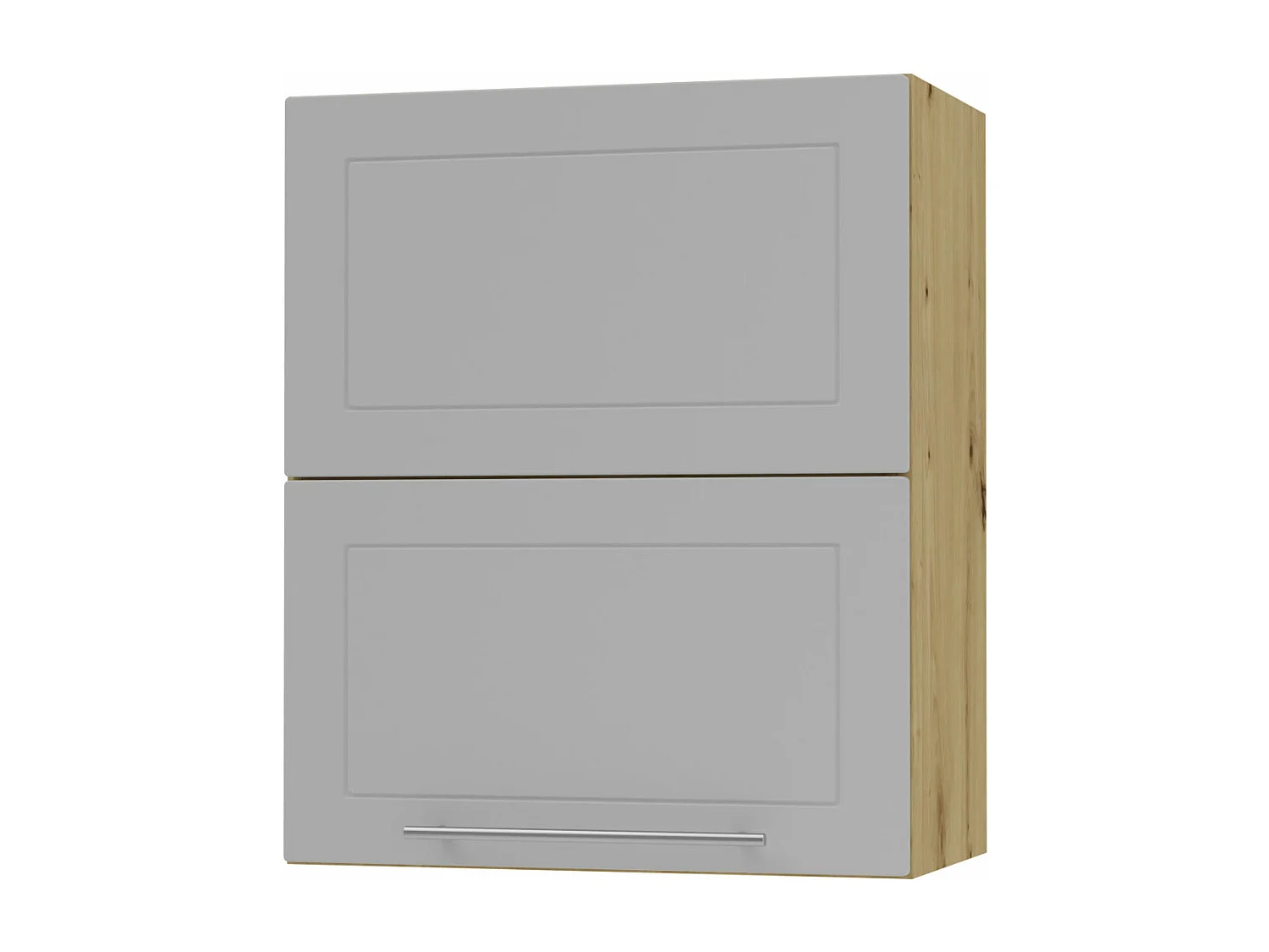 KÜCHENHÄNGESCHRANK Kvantum W8B/60 Dust Grey Matt / Eiche Artisan Matt 60 / 32,5 / 72cm