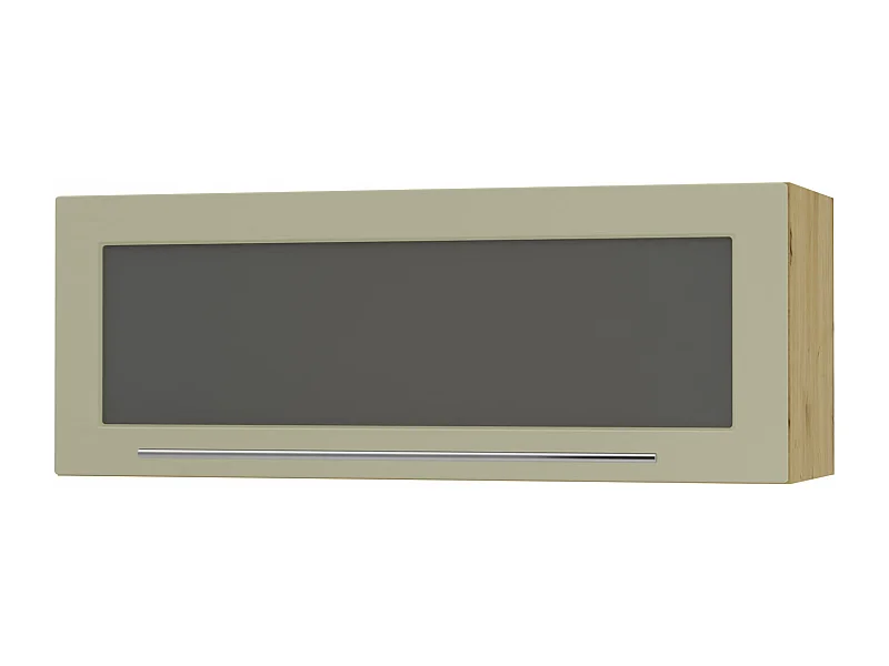 KLAPPHÄNGESCHRANK Kvantum W4BS/90 Vanille Matt / Eiche Artisan Matt 90 / 32,5 / 36cm