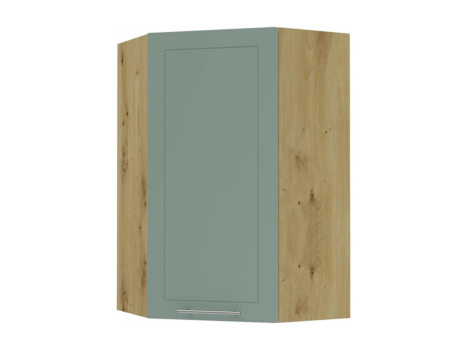 KÜCHENHÄNGESCHRANK Kvantum W4/10/60 Mint Matt / Eiche Artisan Matt 60 / 60 / 96cm