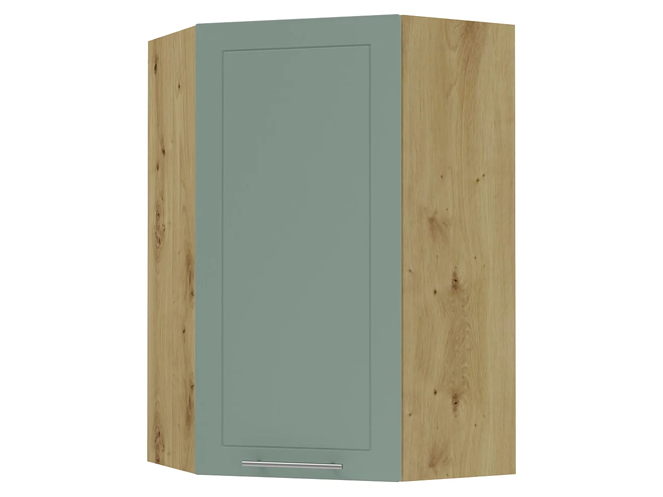 KÜCHENHÄNGESCHRANK Kvantum W4/10/60 Mint Matt / Eiche Artisan Matt 60 / 60 / 96cm