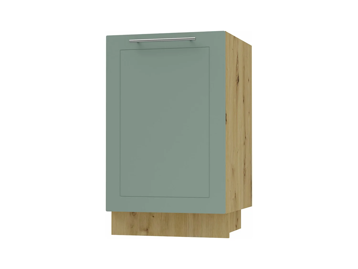 KÜCHENUNTERSCHRANK Kvantum D1D/50 Mint Matt / Eiche Artisan Matt 50 / 50 / 82cm