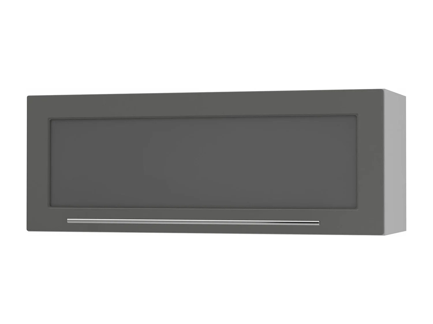 KLAPPHÄNGESCHRANK Kvantum W4BS/90 Graphit Matt / Grau Matt 90 / 32,5 / 36cm