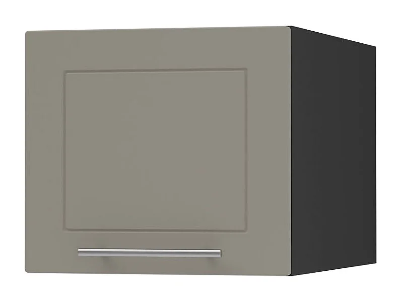 KLAPPHÄNGESCHRANK Kvantum W6B/40 Beige Matt / Schwarz Matt 40 / 59 / 36cm