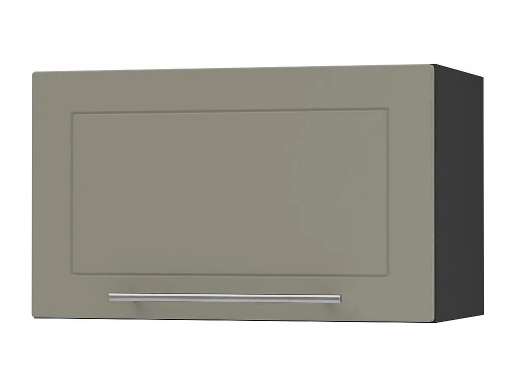 KLAPPHÄNGESCHRANK Kvantum W4B/60-AV Beige Matt / Schwarz Matt 60 / 32,5 / 36cm