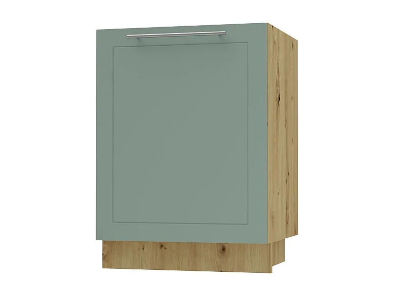 KÜCHENUNTERSCHRANK Kvantum D1D/60 Mint Matt / Eiche Artisan Matt 60 / 50 / 82cm