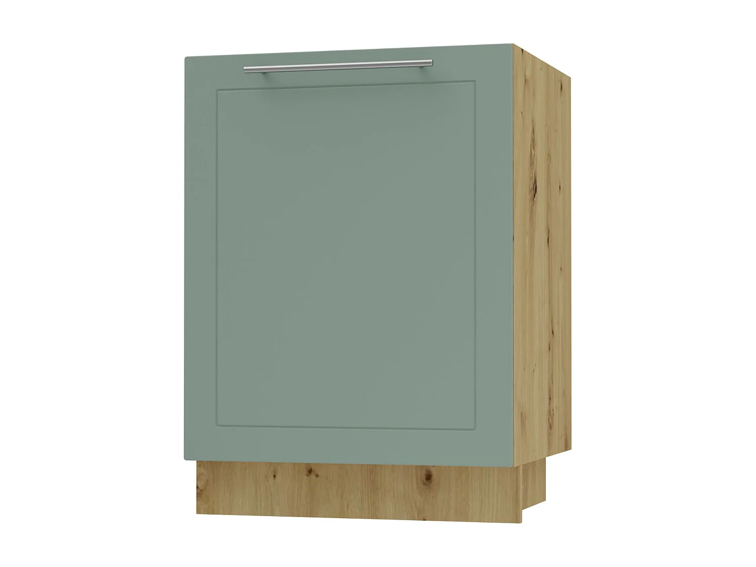 KÜCHENUNTERSCHRANK Kvantum D1D/60 Mint Matt / Eiche Artisan Matt 60 / 50 / 82cm