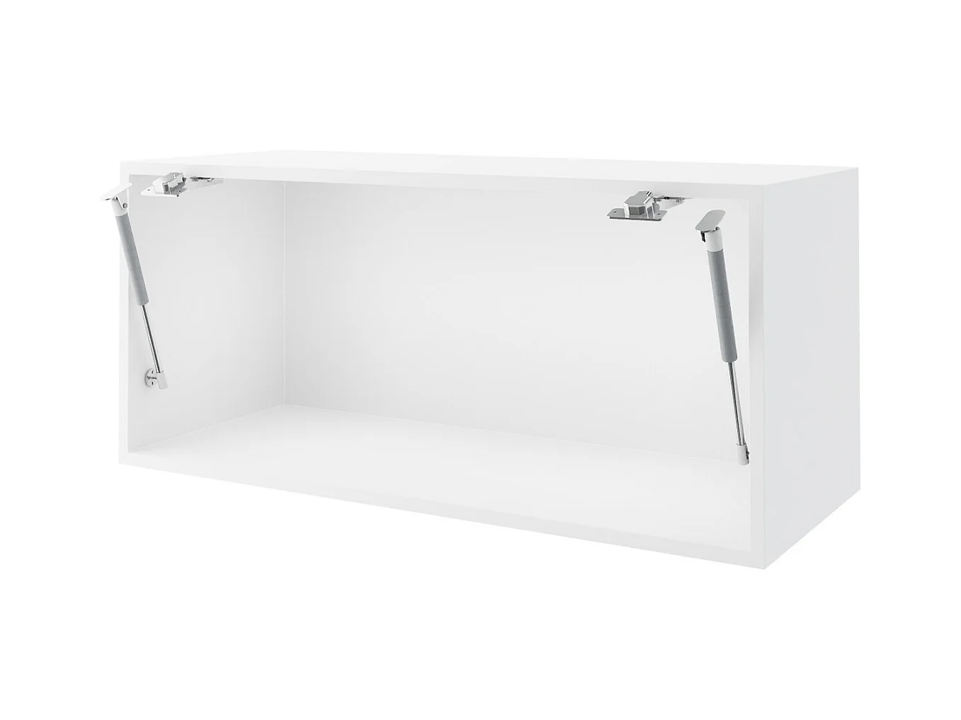 KLAPPHÄNGESCHRANK Kvantum W4BS/80 Weiß Matt / Weiß Matt 80 / 32,5 / 36cm