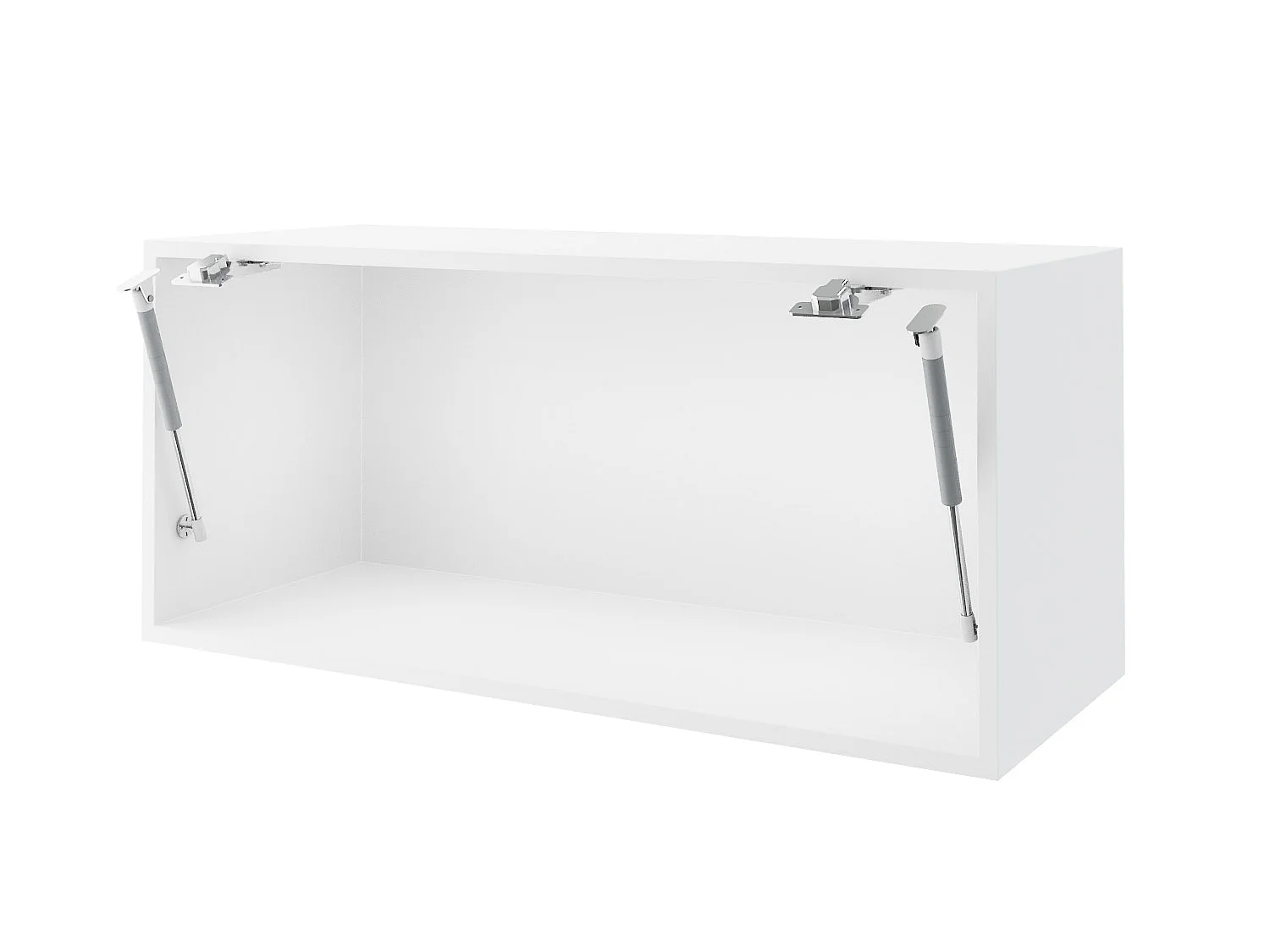 KLAPPHÄNGESCHRANK Kvantum W4BS/80 Weiß Matt / Weiß Matt 80 / 32,5 / 36cm