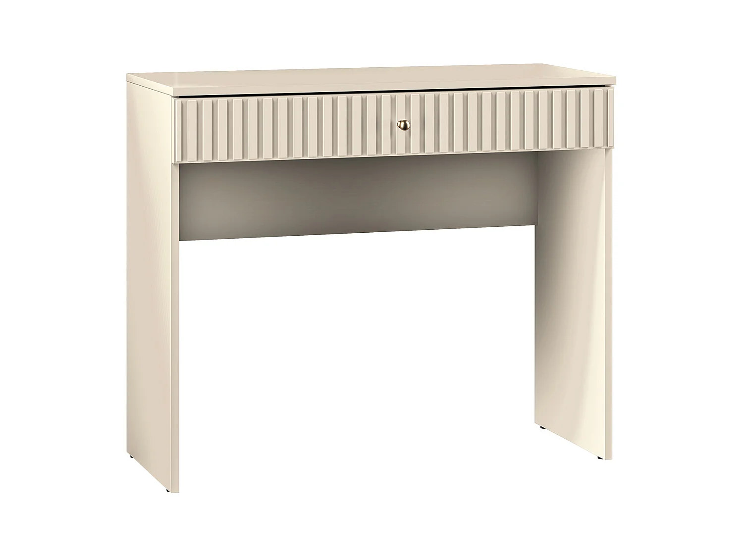 SCHMINKTISCH Sophie kaschmir matt 92 / 40 / 78cm