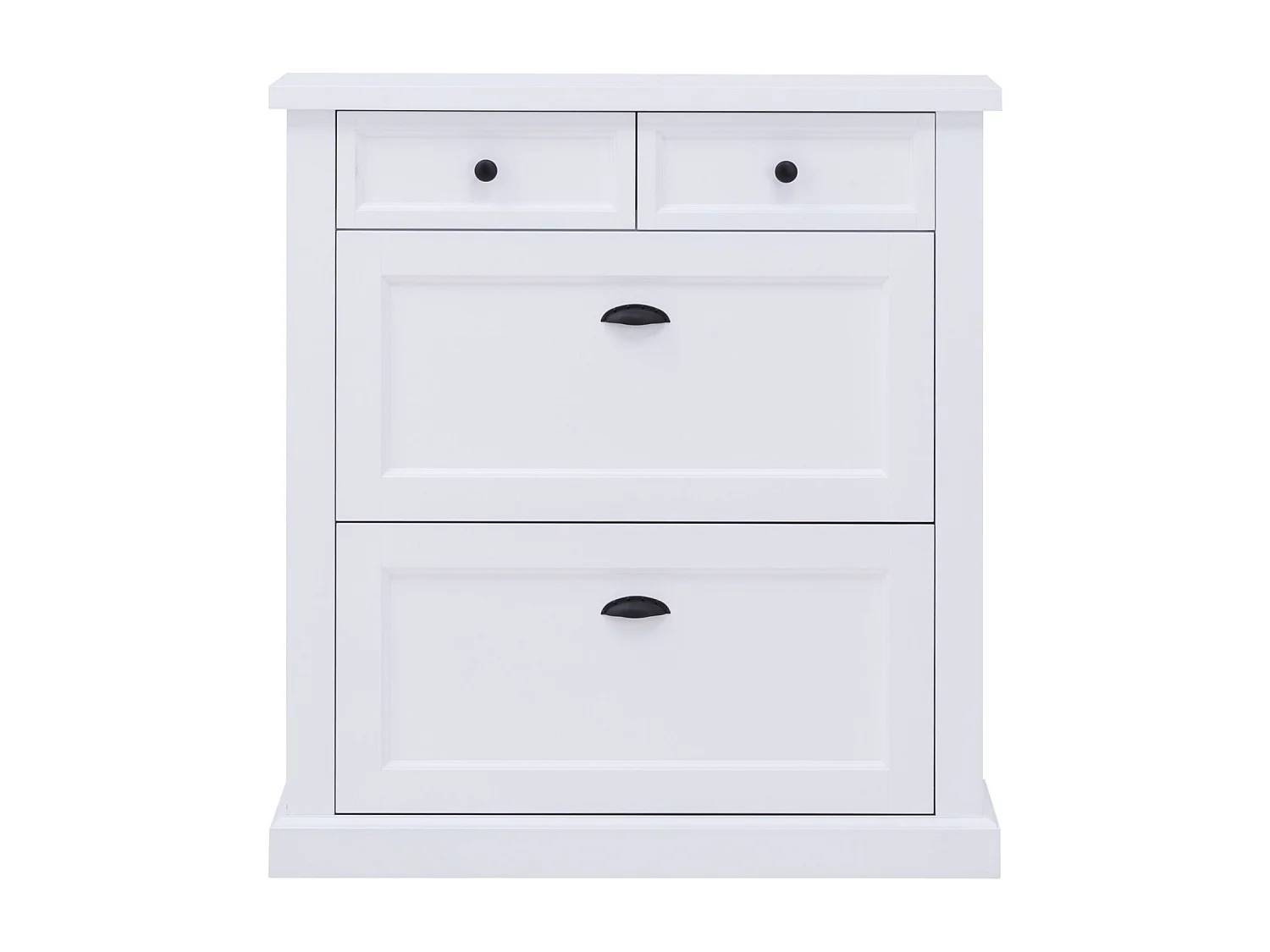 SCHUHSCHRANK Galineo 97,5 / 27,5 / 110cm weiß