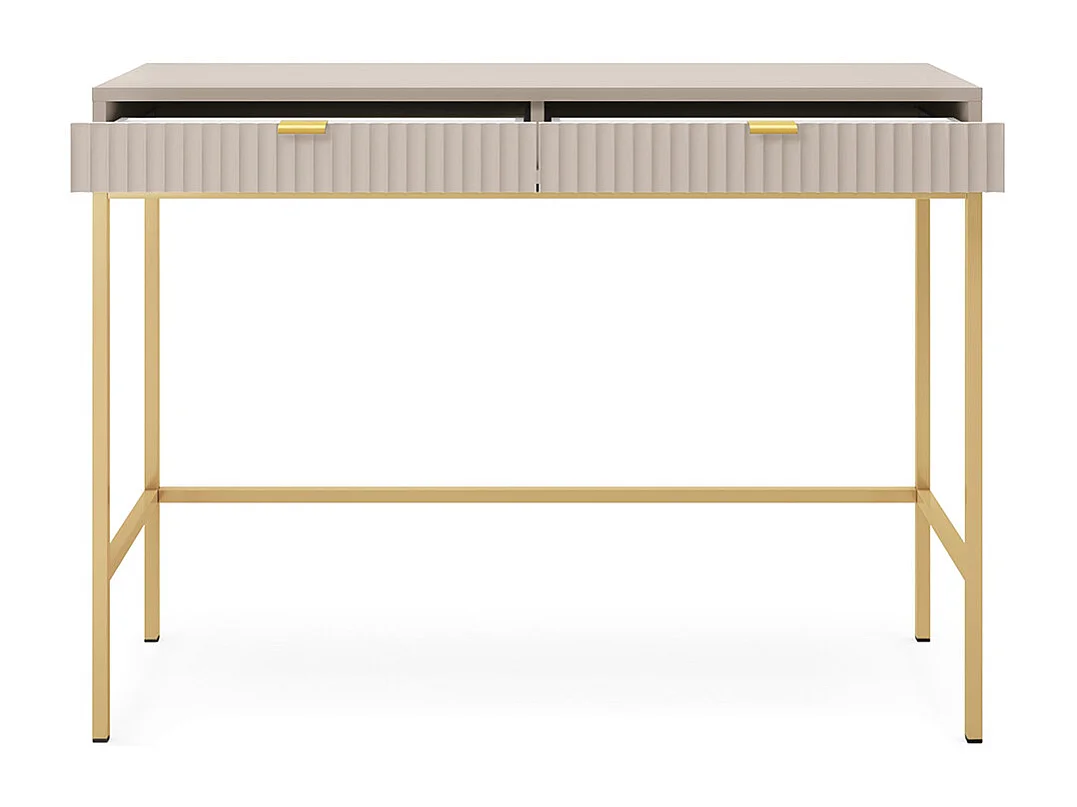 SCHREIBTISCH Nova Kaschmir / Gold 104 / 50 / 78cm