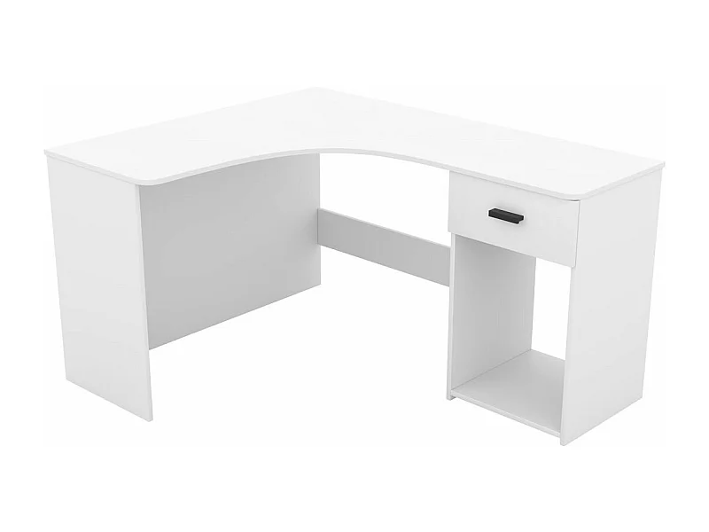 ECKSCHREIBTISCH Cheb weiß 155 / 125 / 75cm