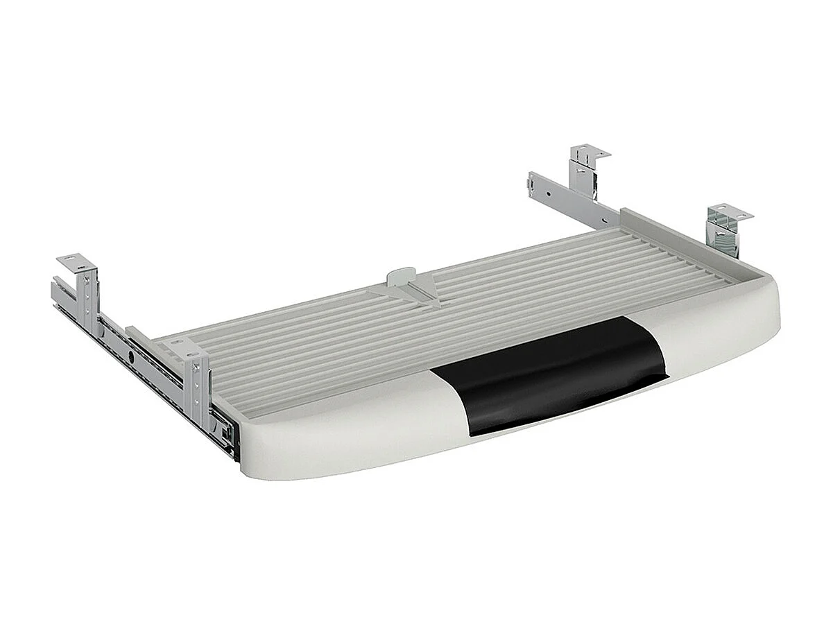 SCHREIBTISCH MIT TASTATURAUSZUG Optima Sonoma Eiche hell 138 / 100 / 76cm