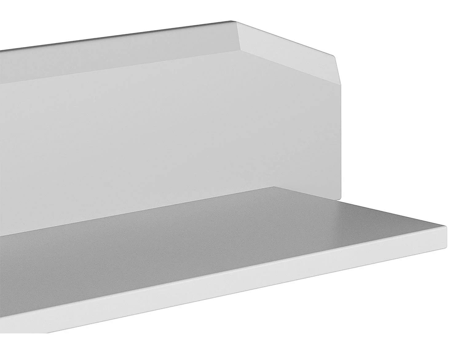 WANDREGAL Terni silbergrau 117 / 20 / 14,5cm