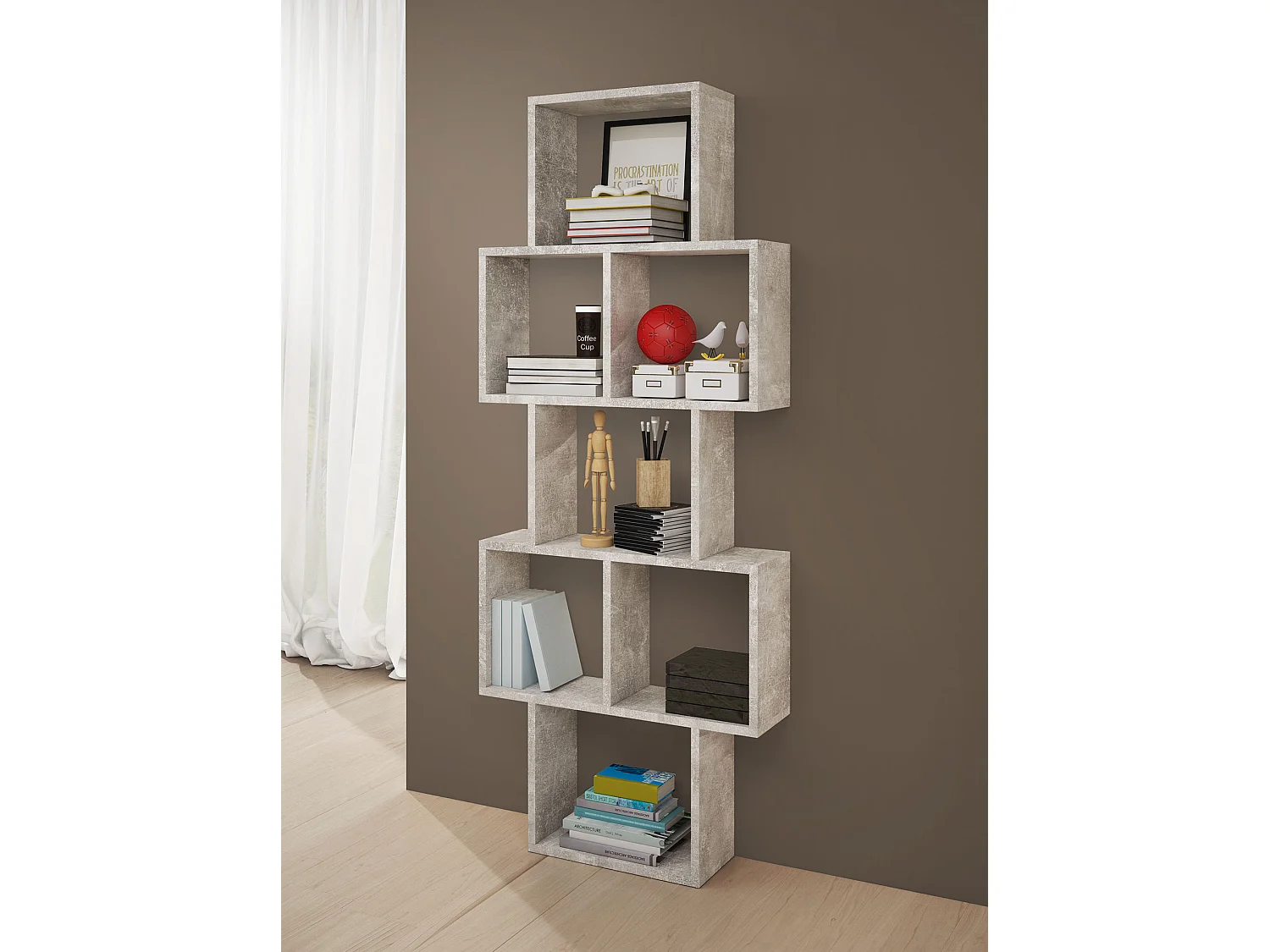 WANDREGAL Trio Beton 160,5 / 18 / 65cm