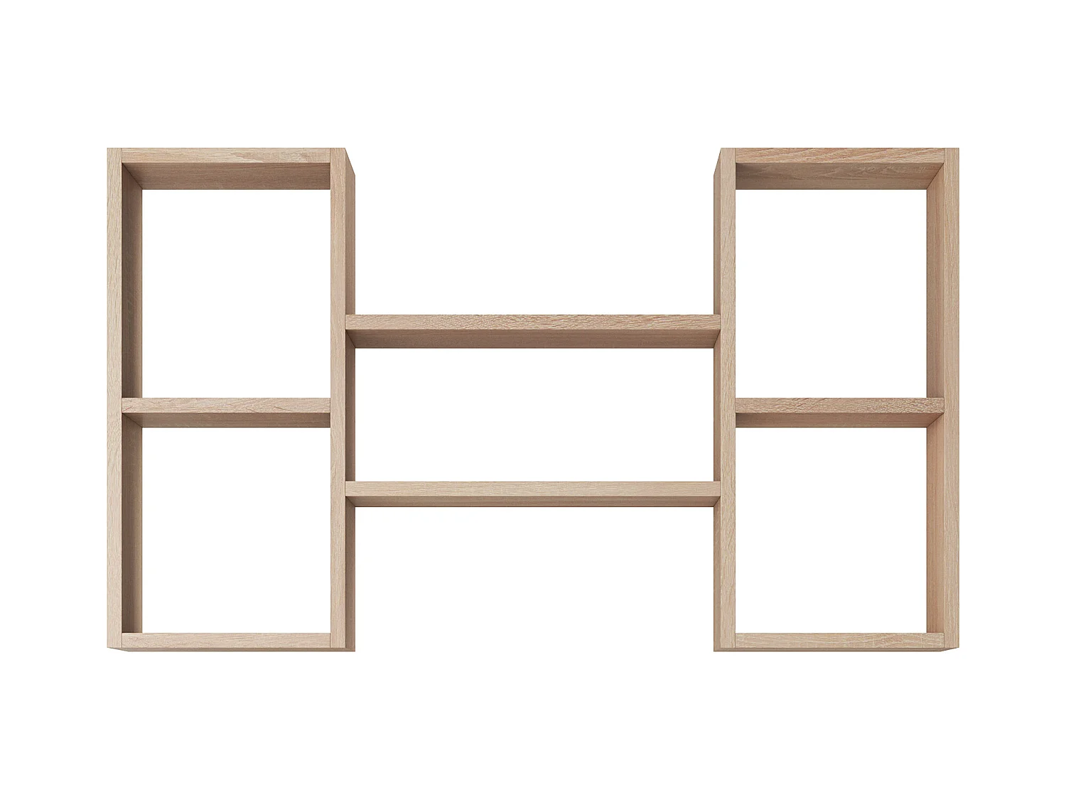 WANDREGAL Trio Eiche Sonoma 102 / 18 / 60cm