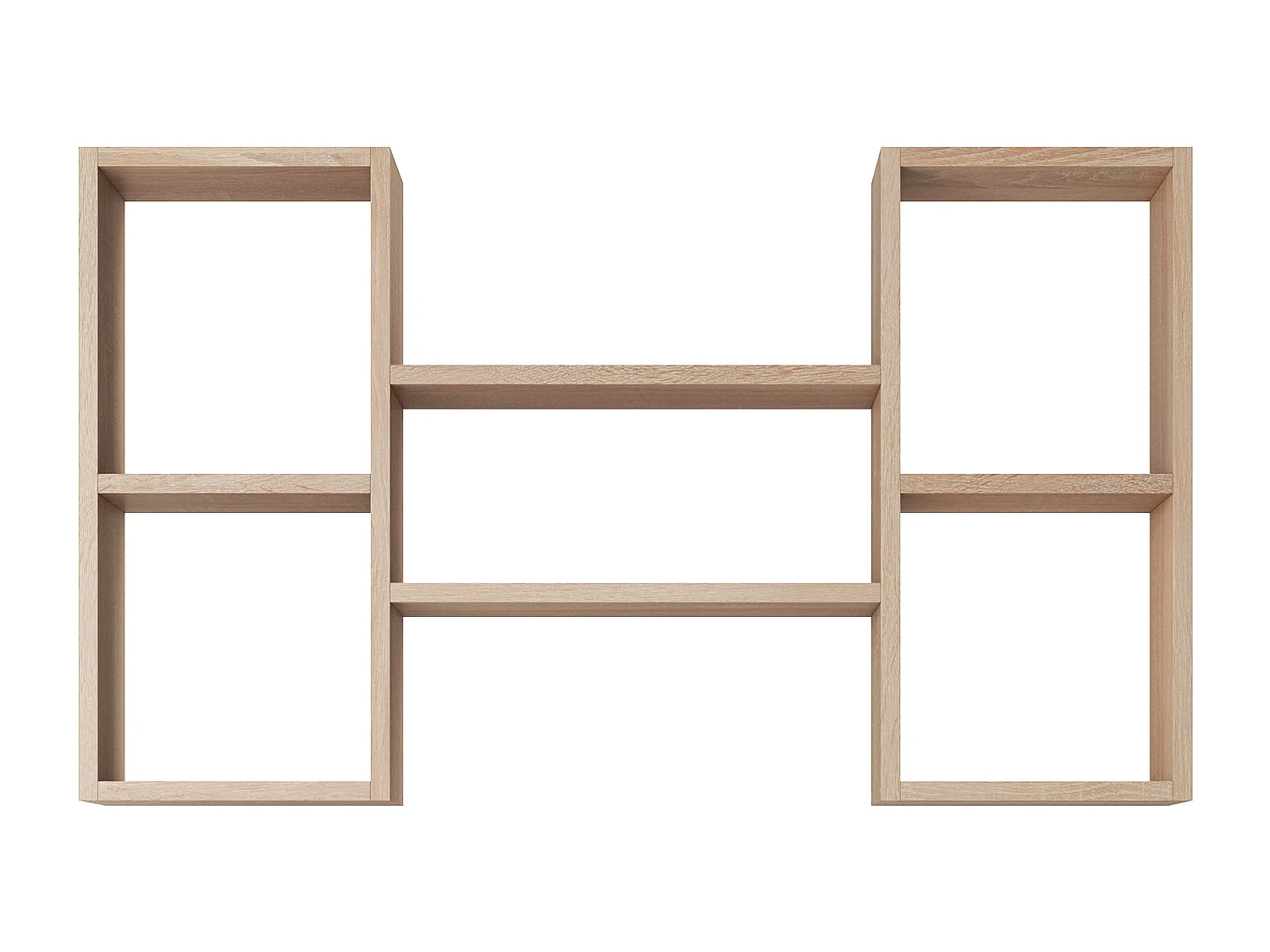 WANDREGAL Trio Eiche Sonoma 102 / 18 / 60cm