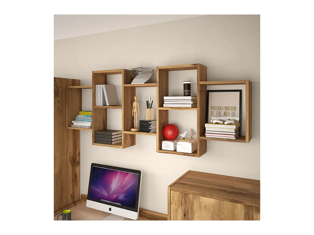 WANDREGAL Trio Wotan Eiche 160,5 / 18 / 65cm