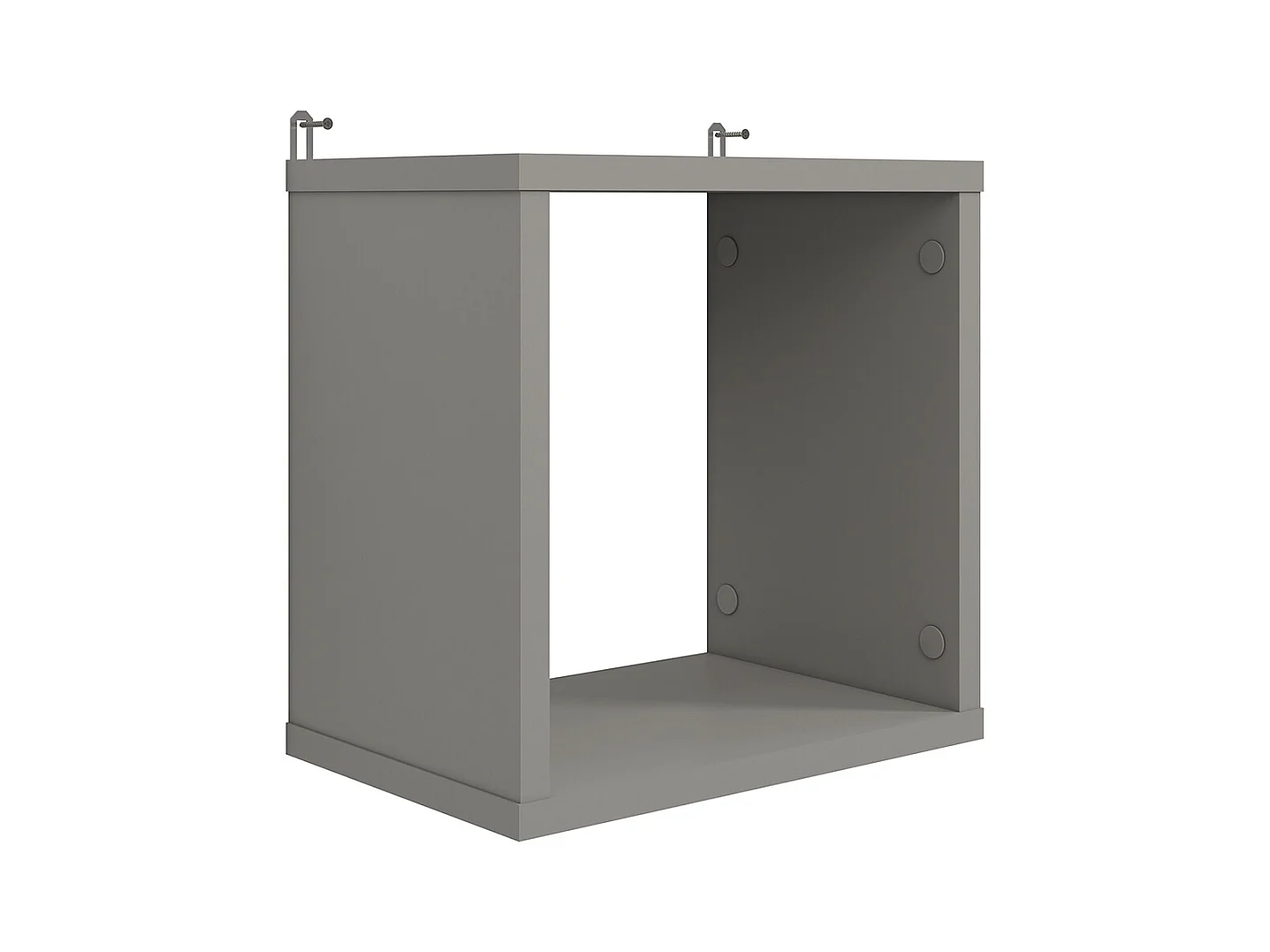 WANDREGAL Drop weiß / Fjord Buche 92 / 22 / 42cm