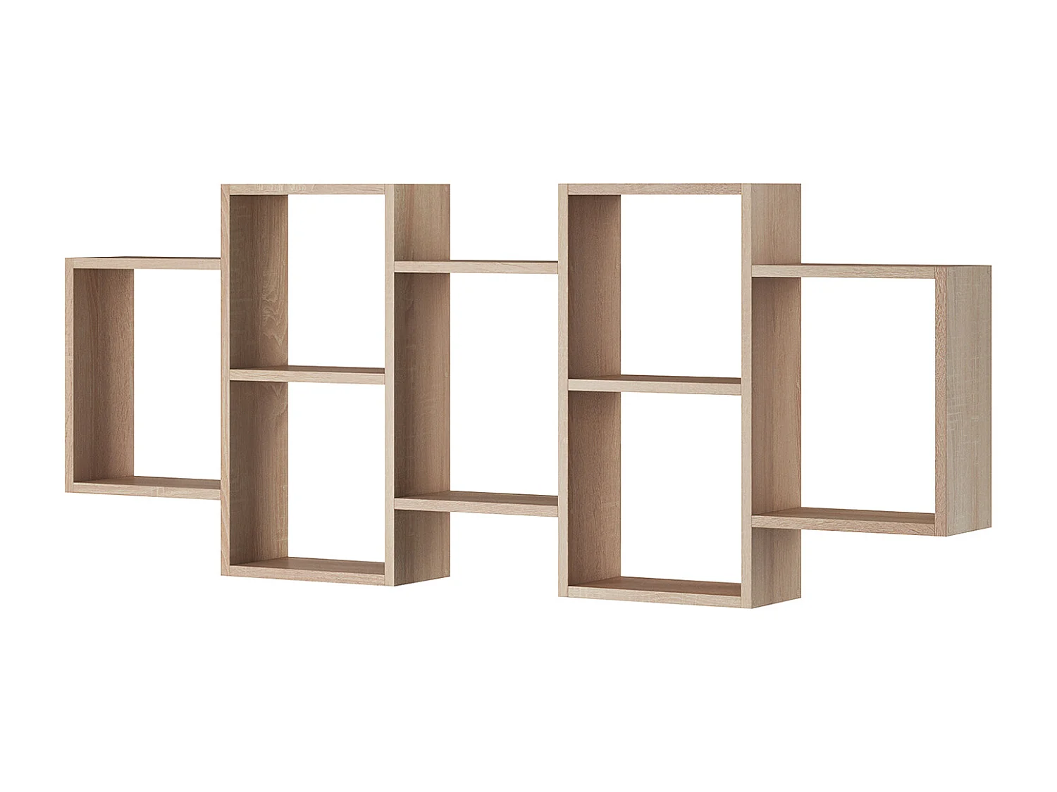 WANDREGAL Trio Eiche Sonoma 160,5 / 18 / 65cm