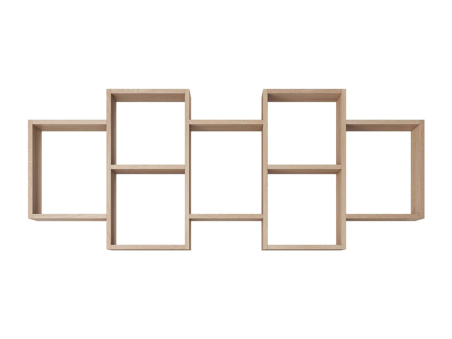 WANDREGAL Trio Eiche Sonoma 160,5 / 18 / 65cm