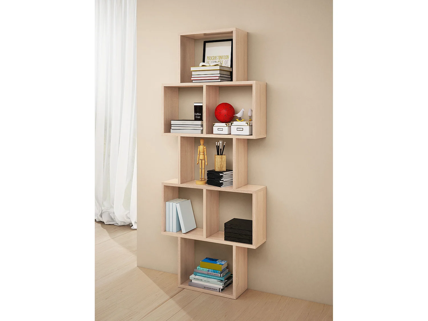 WANDREGAL Trio Eiche Sonoma 160,5 / 18 / 65cm