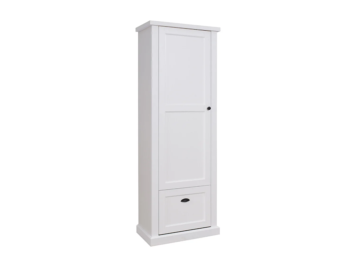 GARDEROBENSCHRANK Galineo 71,5 / 41,5 / 200 cm weiß