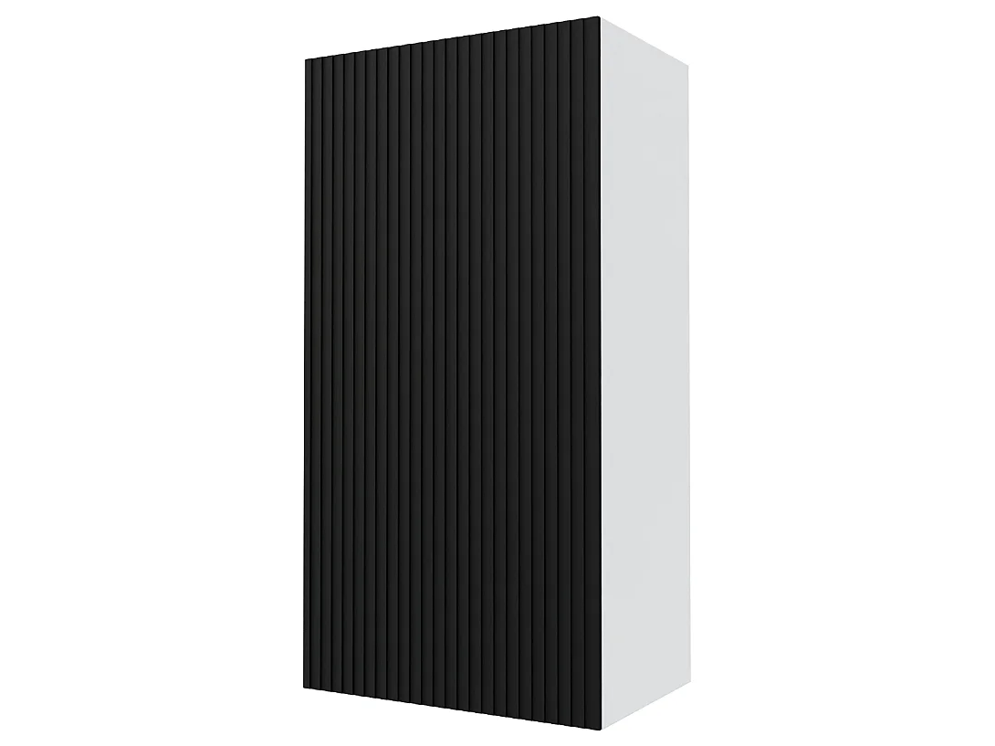 KÜCHENHÄNGESCHRANK Lamello W4/50 Schwarz Matt / Weiß 50 / 32,5 / 96cm