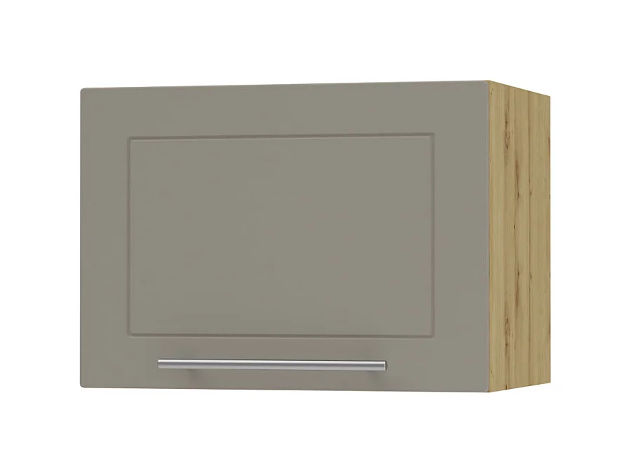 KÜCHENHÄNGESCHRANK Kvantum W4B/50 Beige Matt / Eiche Artisan Matt 50 / 32,5 / 36cm