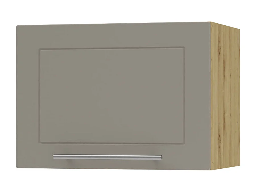 KÜCHENHÄNGESCHRANK Kvantum W4B/50 Beige Matt / Eiche Artisan Matt 50 / 32,5 / 36cm