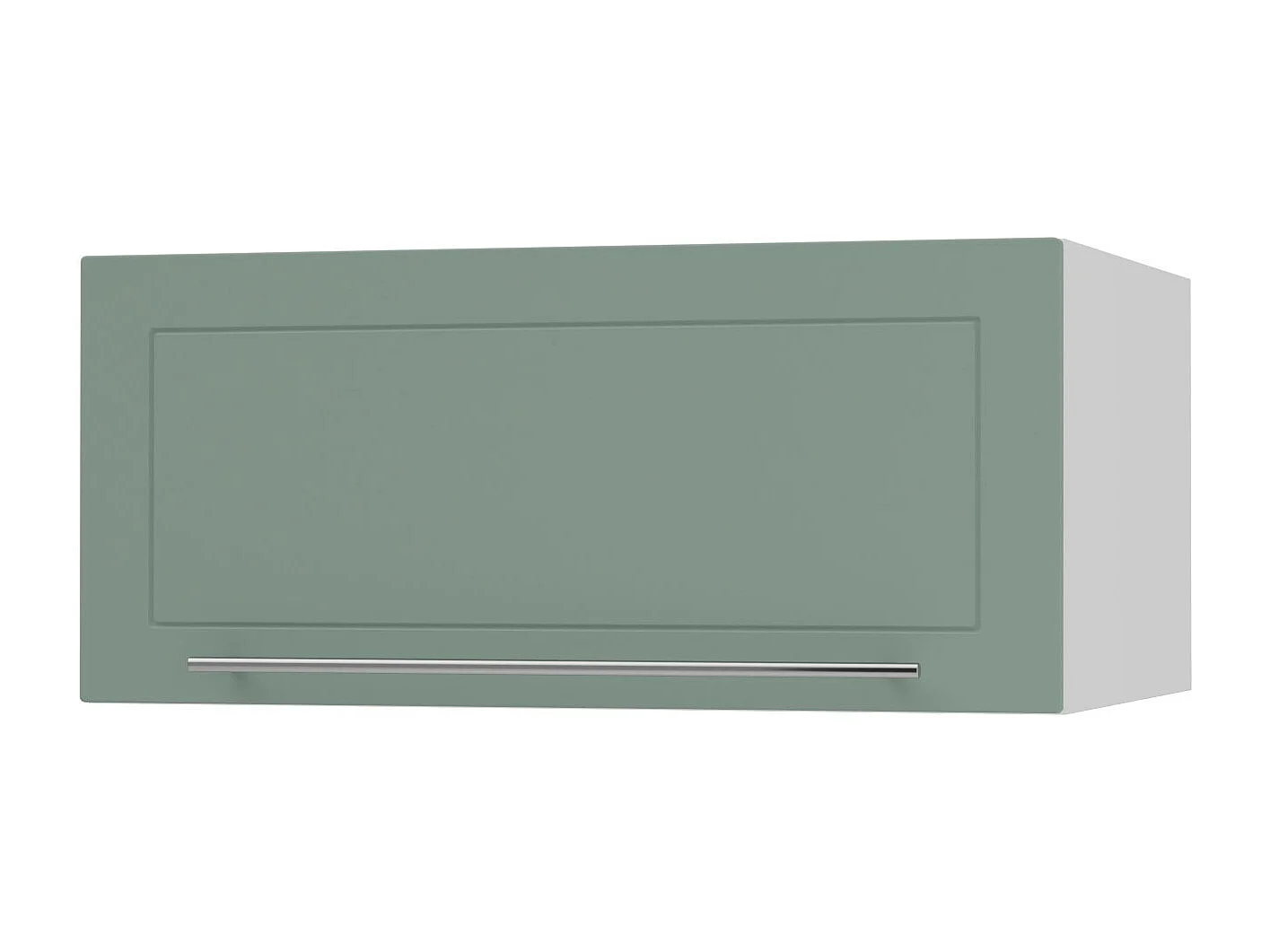 KLAPPHÄNGESCHRANK Kvantum W6B/80 Mint Matt / Weiß Matt 80 / 59 / 36cm