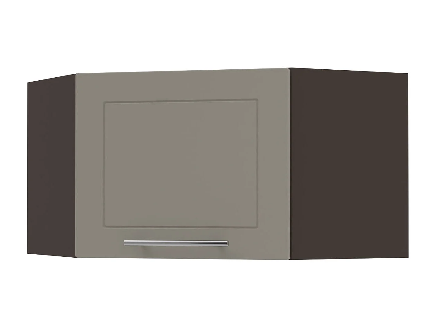 ECKHÄNGESCHRANK Kvantum W10/60/36 Beige Matt / Lava Matt 60 / 60 / 36cm
