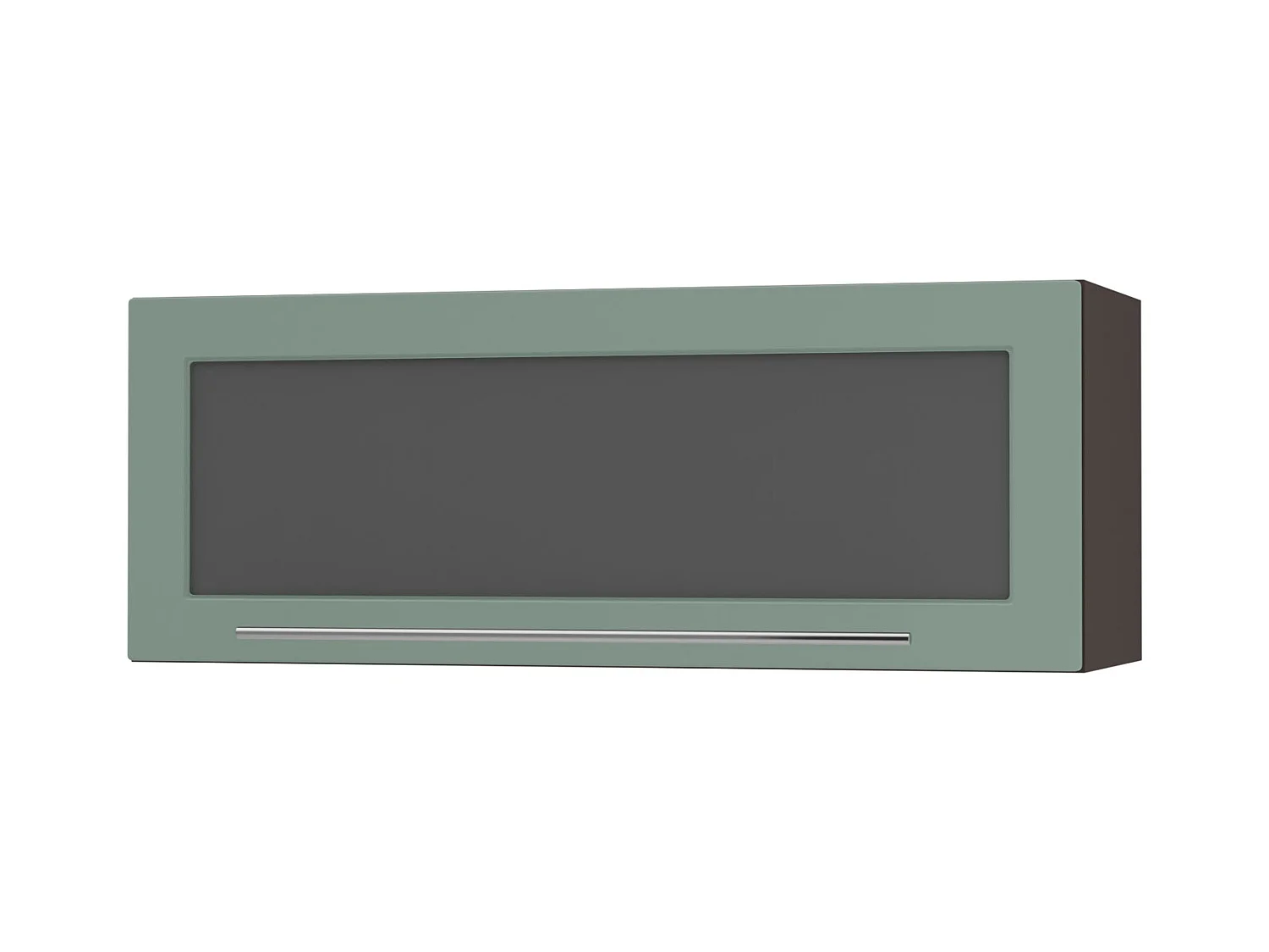 KÜCHENHÄNGESCHRANK Kvantum W4BS/90-AV Mint Matt / Lava Matt 90 / 32,5 / 36cm