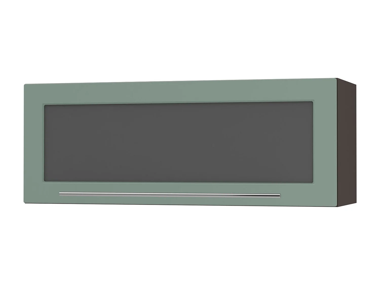 KÜCHENHÄNGESCHRANK Kvantum W4BS/90-AV Mint Matt / Lava Matt 90 / 32,5 / 36cm