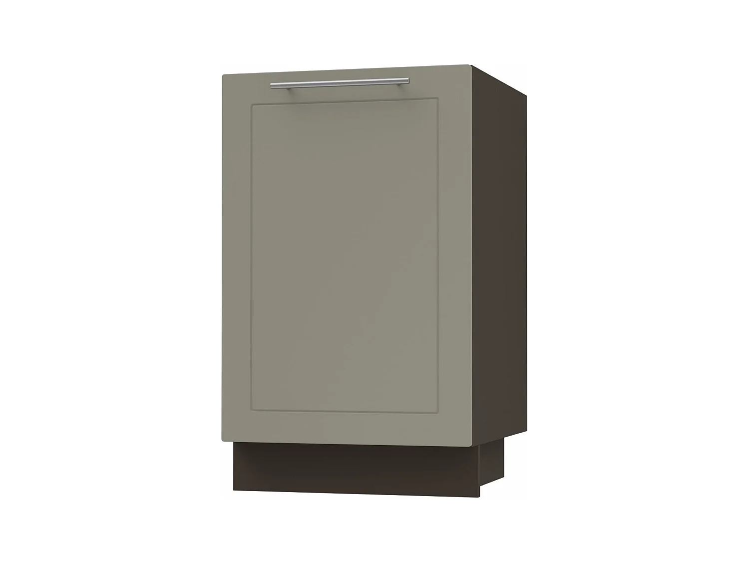 KÜCHENUNTERSCHRANK Kvantum D1D/50 Beige Matt / Lava Matt 50 / 50 / 82cm