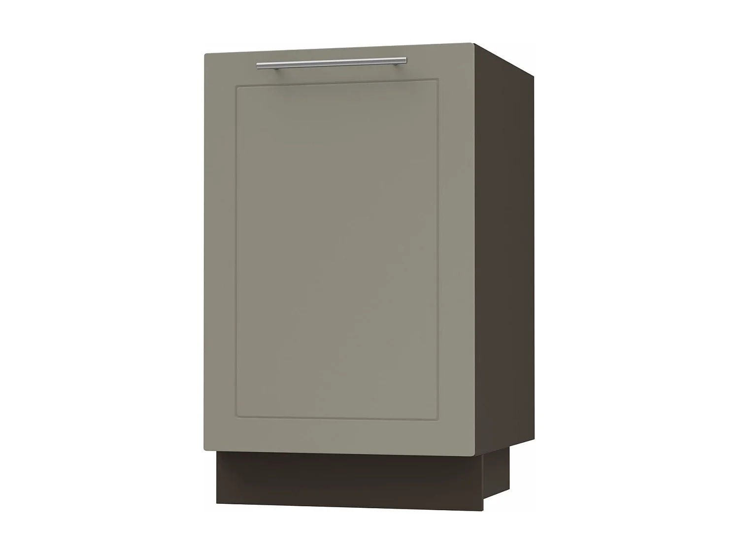 KÜCHENUNTERSCHRANK Kvantum D1D/50 Beige Matt / Lava Matt 50 / 50 / 82cm