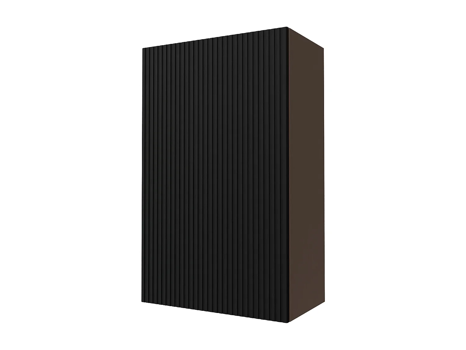 KÜCHENHÄNGESCHRANK Lamello W4/60/1 Schwarz Matt / Lava 60 / 32,5 / 96cm