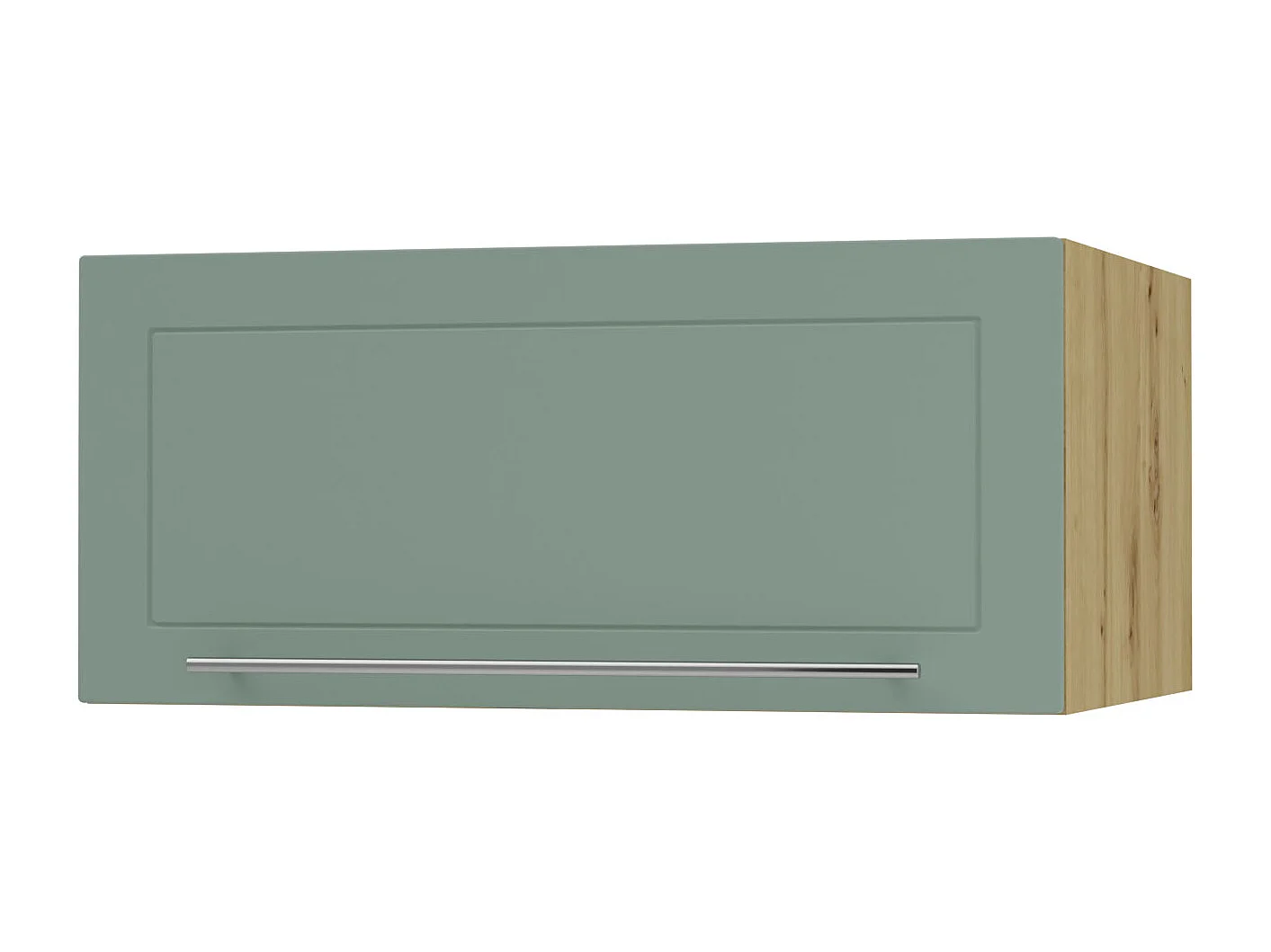 KLAPPHÄNGESCHRANK Kvantum W6B/80 Mint Matt / Eiche Artisan Matt 80 / 59 / 36cm