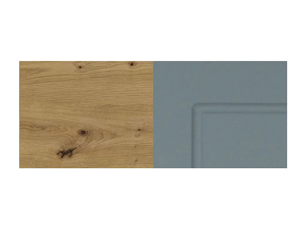 KLAPPHÄNGESCHRANK Kvantum W6B/80 Mint Matt / Eiche Artisan Matt 80 / 59 / 36cm