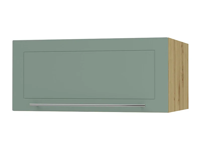 KLAPPHÄNGESCHRANK Kvantum W6B/80 Mint Matt / Eiche Artisan Matt 80 / 59 / 36cm