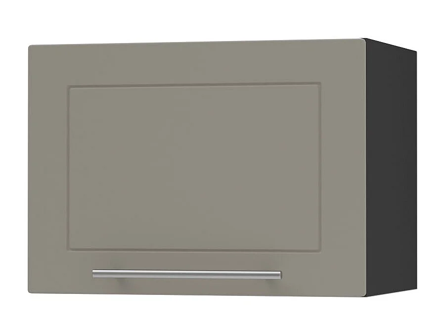 KLAPPHÄNGESCHRANK Kvantum W4B/45 Beige Matt / Schwarz Matt 45 / 32,5 / 36cm