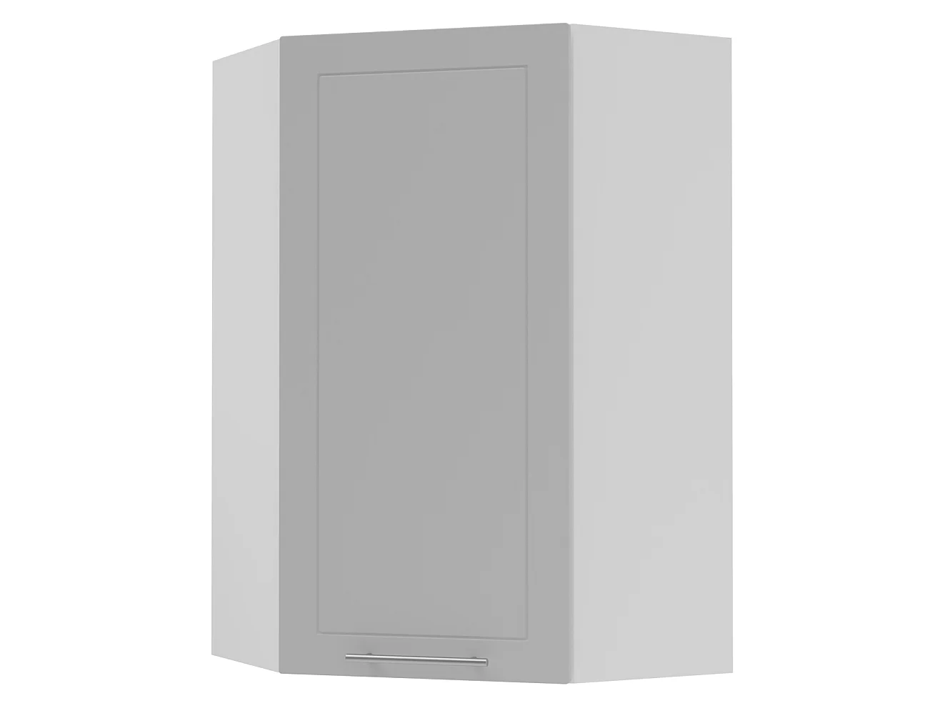 KÜCHENHÄNGESCHRANK Kvantum W4/10/60 Dust Grey Matt / Weiß Matt 60 / 60 / 96cm