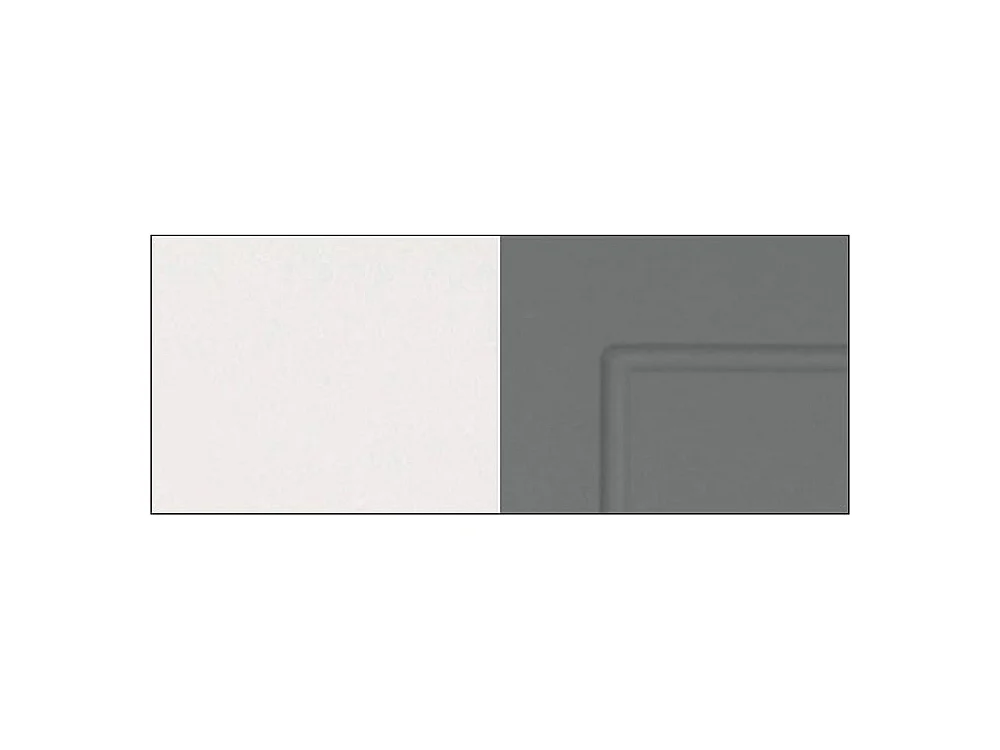 KÜCHENHÄNGESCHRANK Kvantum W4/10/60 Dust Grey Matt / Weiß Matt 60 / 60 / 96cm