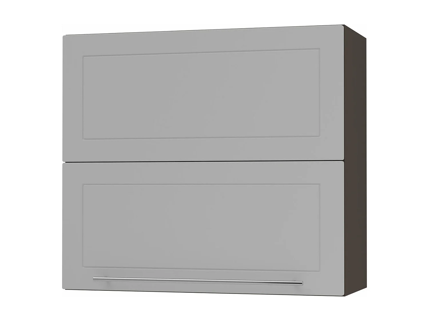 KÜCHENHÄNGESCHRANK Kvantum W8B/80 Dust Grey Matt / Lava Matt 80 / 32,5 / 72cm