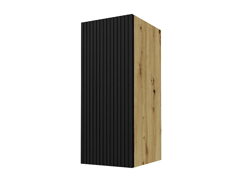 HÄNGESCHRANK Lamello W2/30 Schwarz Matt / Eiche Artisan 30 / 32,5 / 72cm