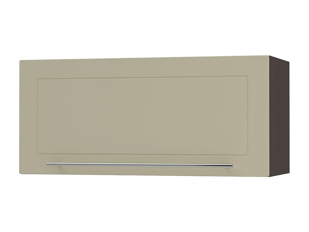 KLAPPHÄNGESCHRANK Kvantum W4B/80-AV Vanille Matt / Lava Matt 80 / 32,5 / 36cm