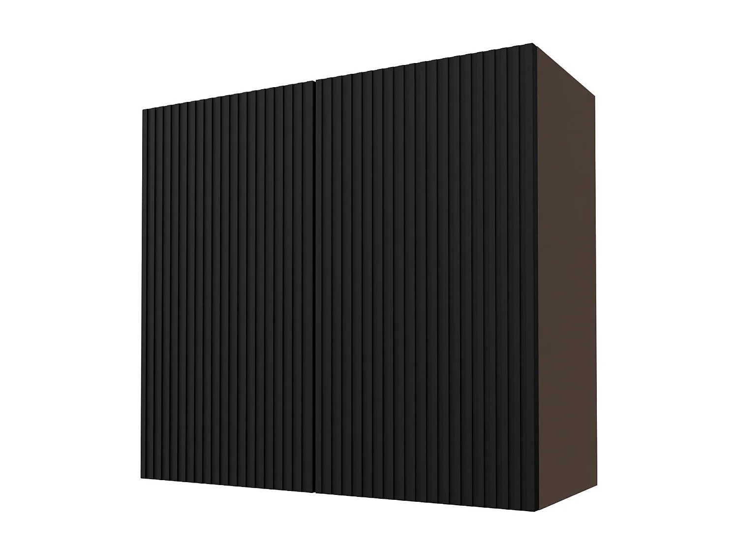 KÜCHENHÄNGESCHRANK Lamello W3/80 Schwarz Matt / Lava 80 / 32,5 / 72cm