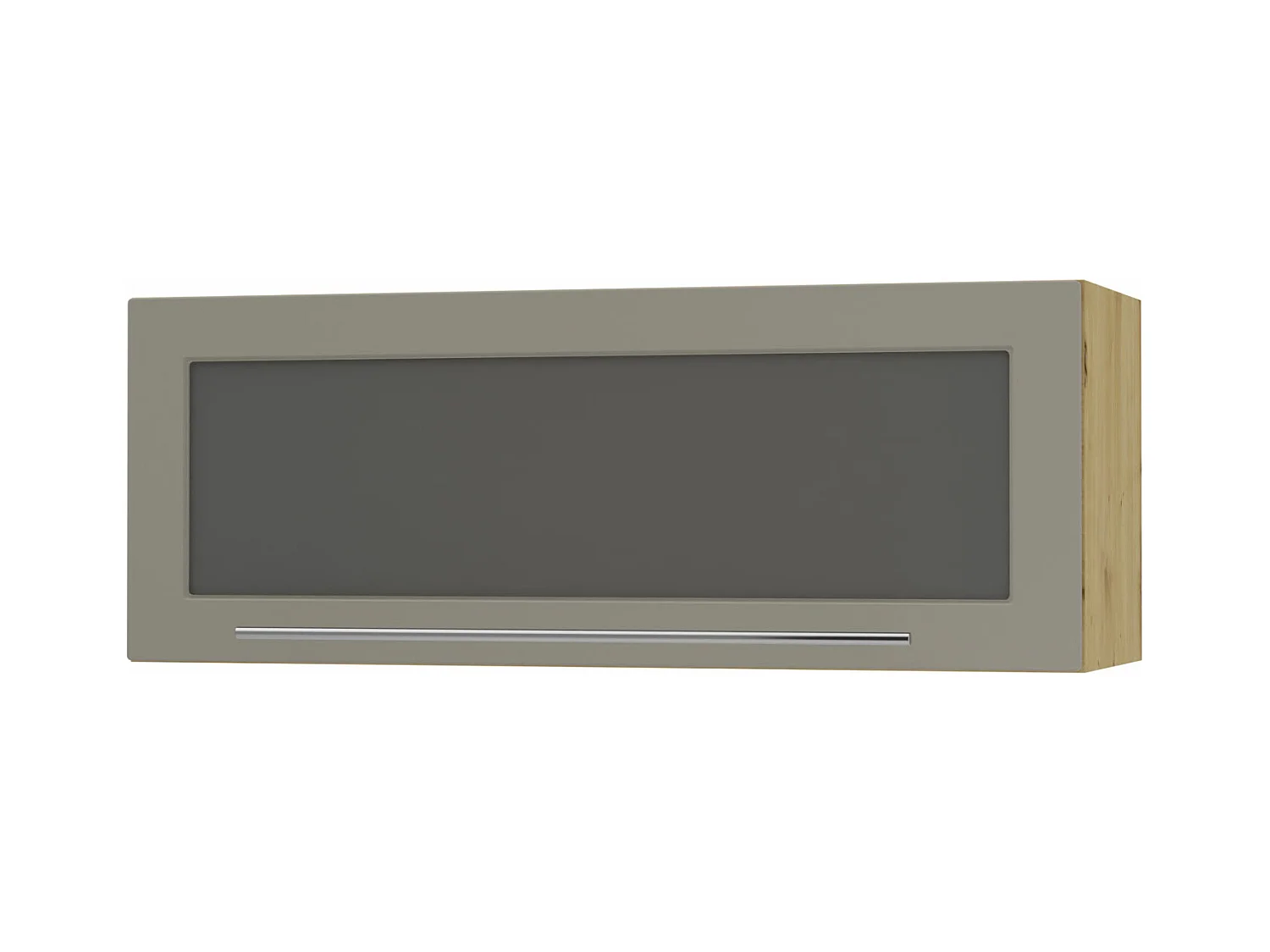 KÜCHENHÄNGESCHRANK Kvantum W4BS/90-AV Beige Matt / Eiche Artisan Matt 90 / 32,5 / 36cm
